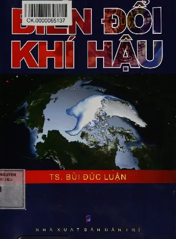Ảnh bìa của Sách Biến đổi khí hậu
