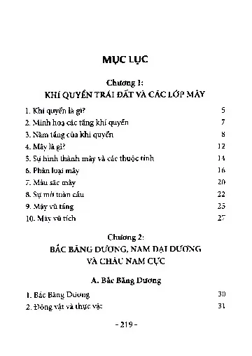 Trang bìa chính thức sách Biến đổi khí hậu