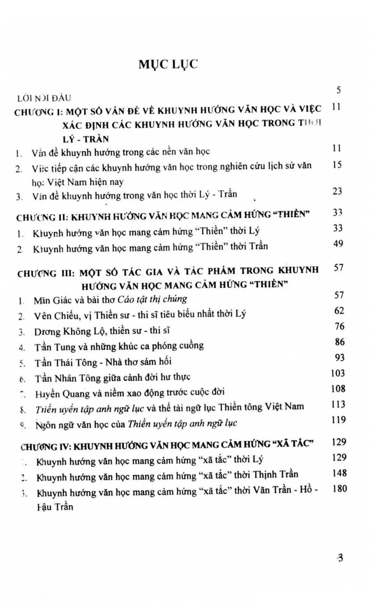Trang bìa chính thức sách Các khuynh hướng văn học thời Lý - Trần