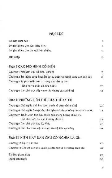 Trang bìa chính thức sách Các mô hình quản lí nhà nước hiện đại