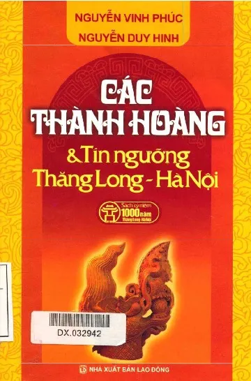 Ảnh bìa của Sách Các Thành Hoàng & Tín ngưỡng Thăng Long - Hà Nội