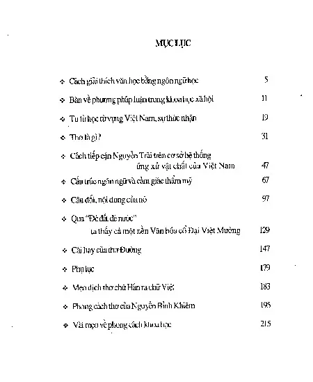 Trang bìa chính thức sách Cách giải thích văn học bằng ngôn ngữ học