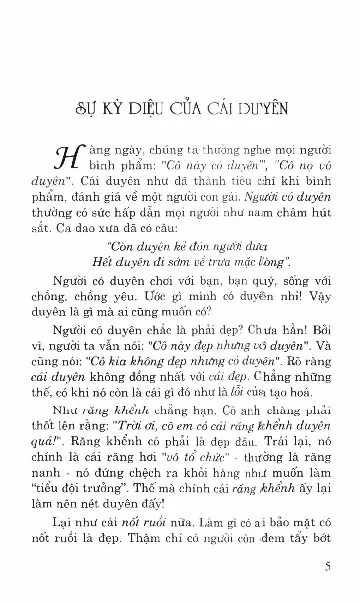 Mục lục chi tiết trang 2 sách Cái duyên con gái