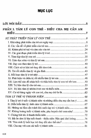 Trang bìa chính thức sách Cẩm nang nuôi dưỡng trẻ tâm tư con trẻ những điều người lớn không nên xem thường