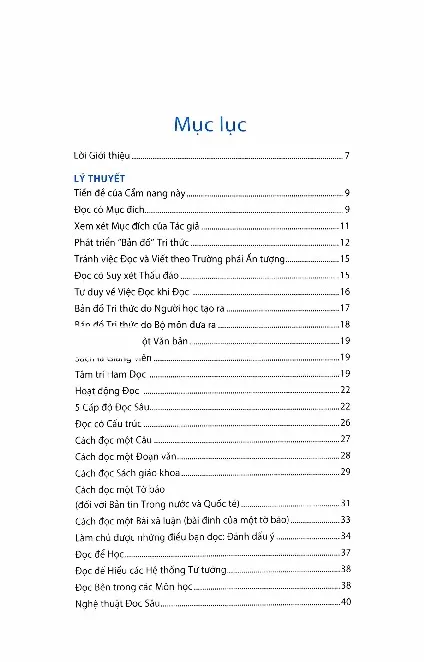 Trang bìa chính thức sách Cẩm nang tư duy đọc