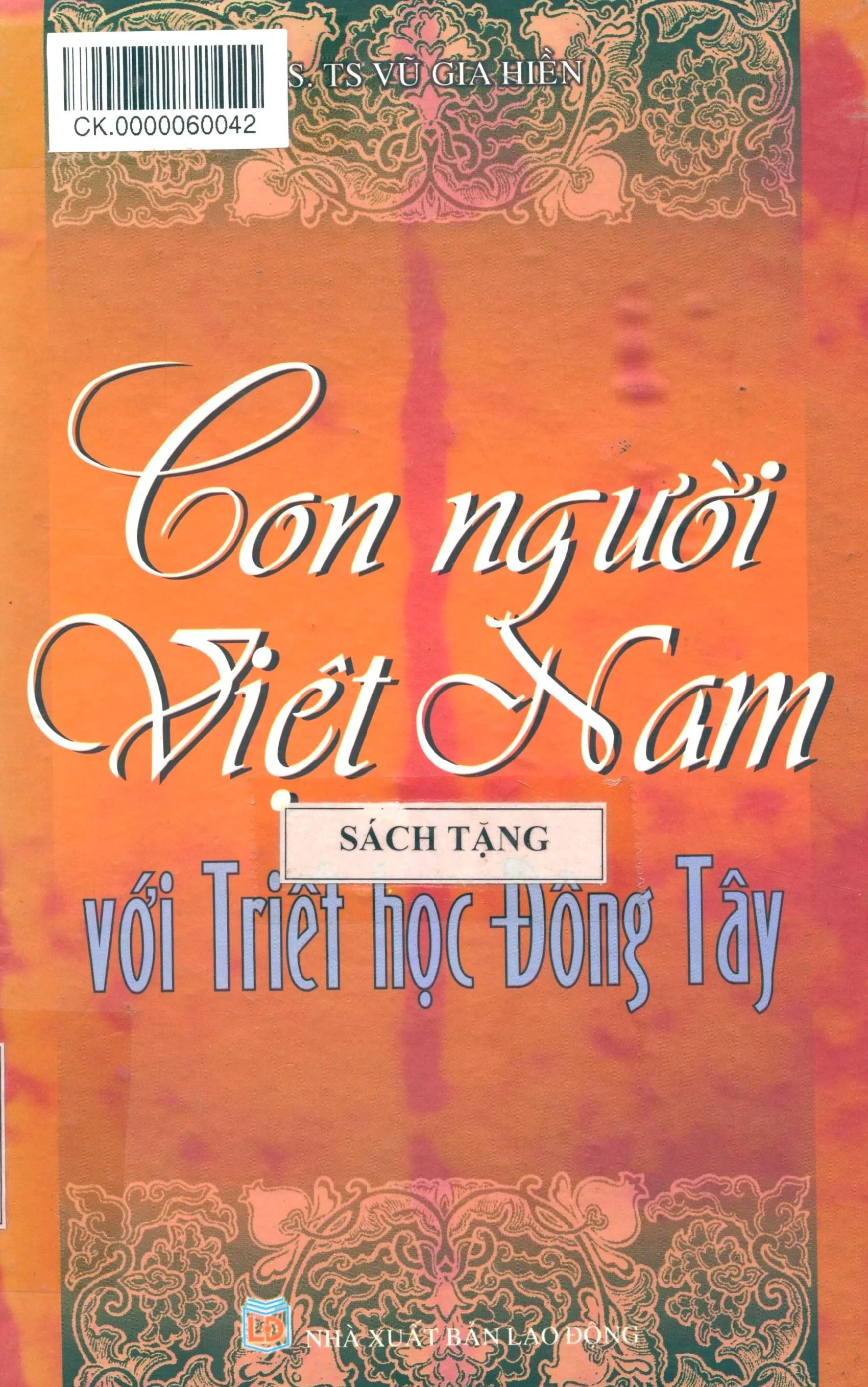 Ảnh bìa của Sách Con người Việt Nam với triết học Đông Tây