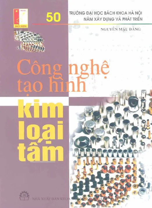 Ảnh bìa của Sách Công nghệ tạo hình kim loại tấm