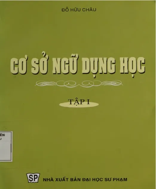 Ảnh bìa của Sách Cơ sở ngữ dụng học tập 1