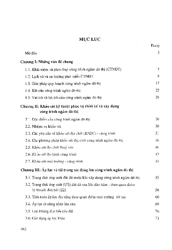 Trang bìa chính thức sách Cơ sở thiết kế thi công công trình ngầm đô thị
