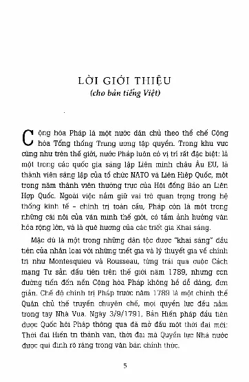 Mục lục chi tiết trang 2 sách Chân dung các nguyên thủ Pháp