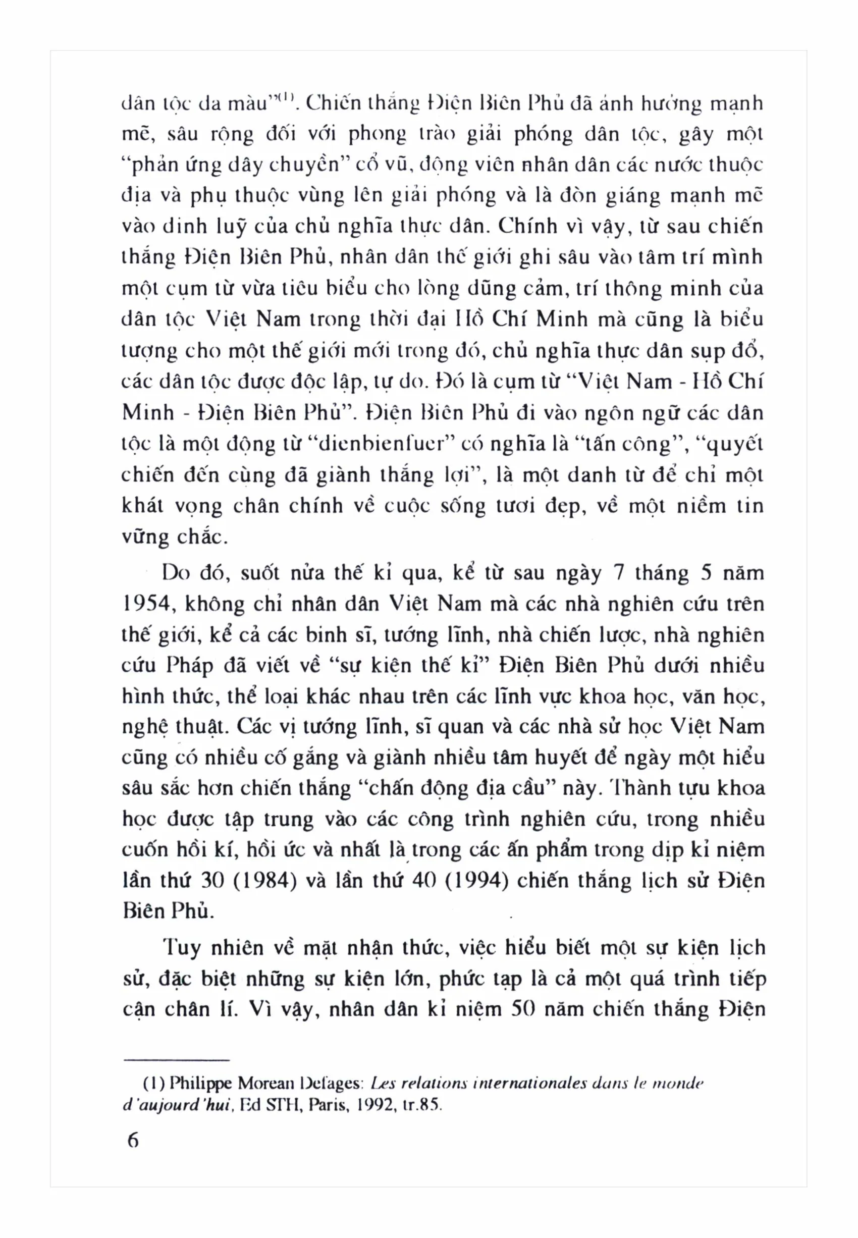 Mục lục chi tiết trang 1 sách Chiến thắng Điện Biên Phủ toàn thư