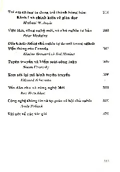 Mục lục chi tiết trang 1 sách Chủ nghĩa tư bản và thời đại thông tin kinh tế chính trị với cách mạng truyền thông toàn cầu