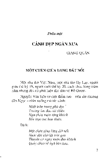Mục lục chi tiết trang 3 sách Dấu tích kinh thành