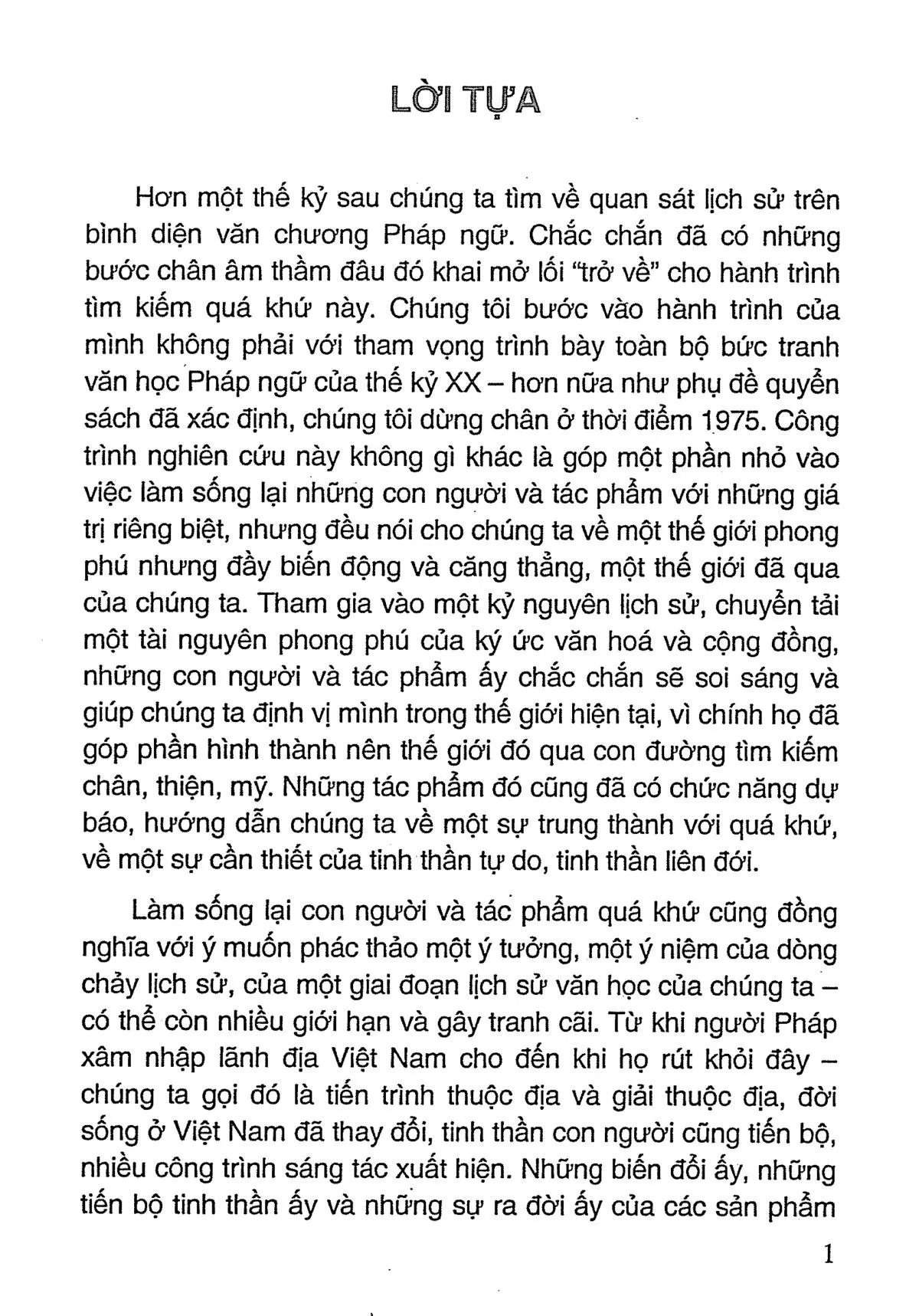 Mục lục chi tiết trang 2 sách Diện mạo văn học Việt Nam Pháp ngữ (từ cuối thế kỷ XIX đến 1975)