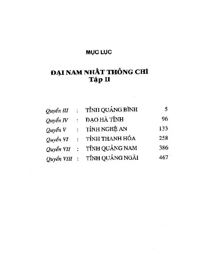 Trang bìa chính thức sách Đại Nam Nhất Thống Chí - Tập 2