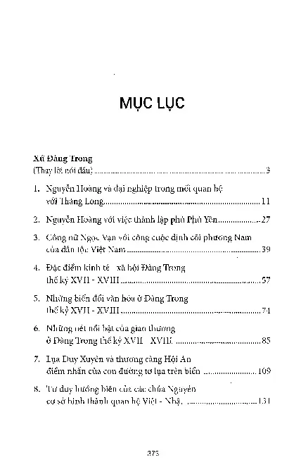 Trang bìa chính thức sách Đàng Trong Lịch sử Và Văn Hóa - Trần Thuận