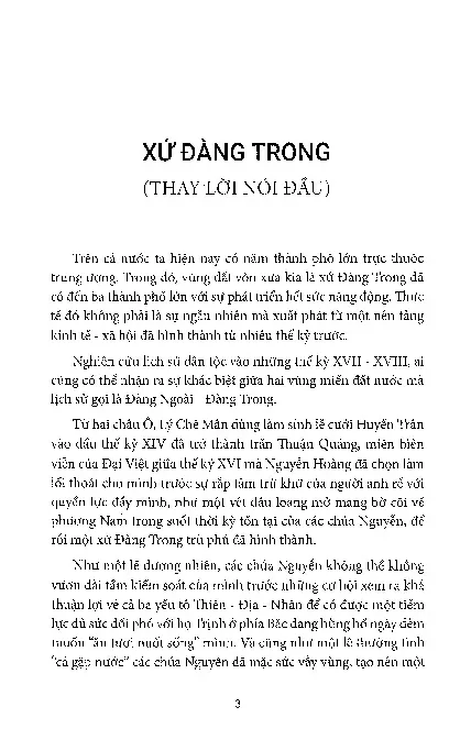 Mục lục chi tiết trang 2 sách Đàng Trong Lịch sử Và Văn Hóa - Trần Thuận