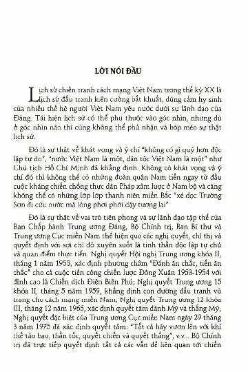 Mục lục chi tiết trang 1 sách Đảng và bác Hồ từ Điện Biên đến đại thắng mùa xuân 1975