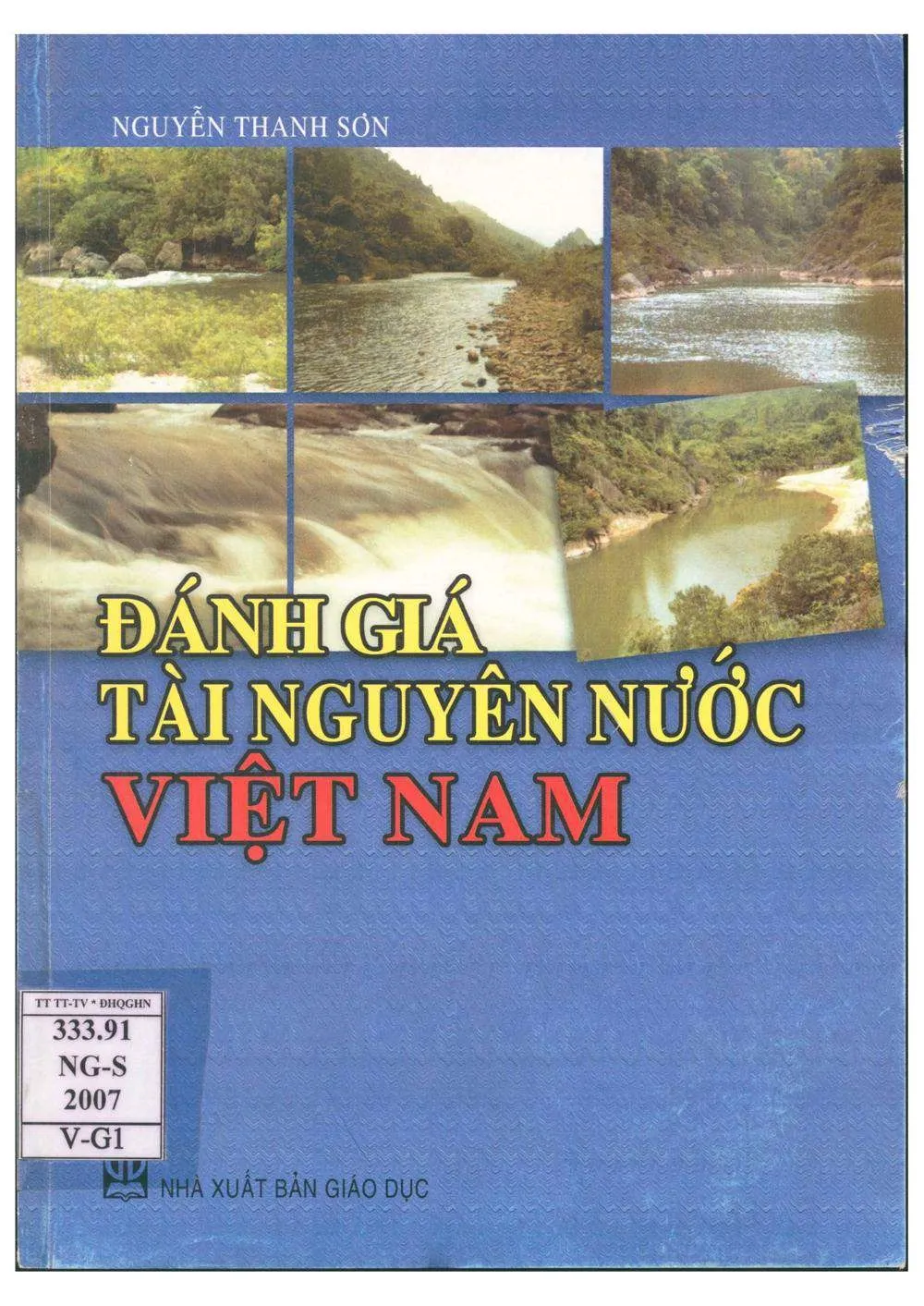 Ảnh bìa của Sách Đánh giá tài nguyên nước Việt Nam