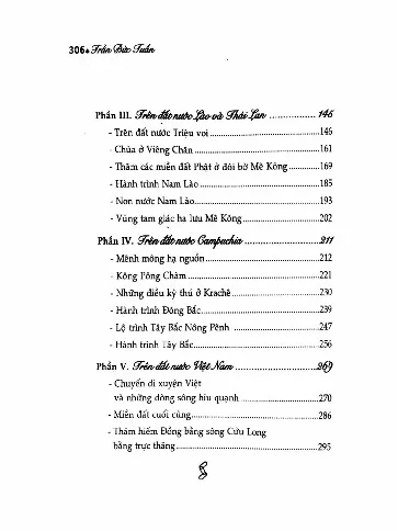 Mục lục chi tiết trang 1 sách Đi dọc dòng sông phật giáo