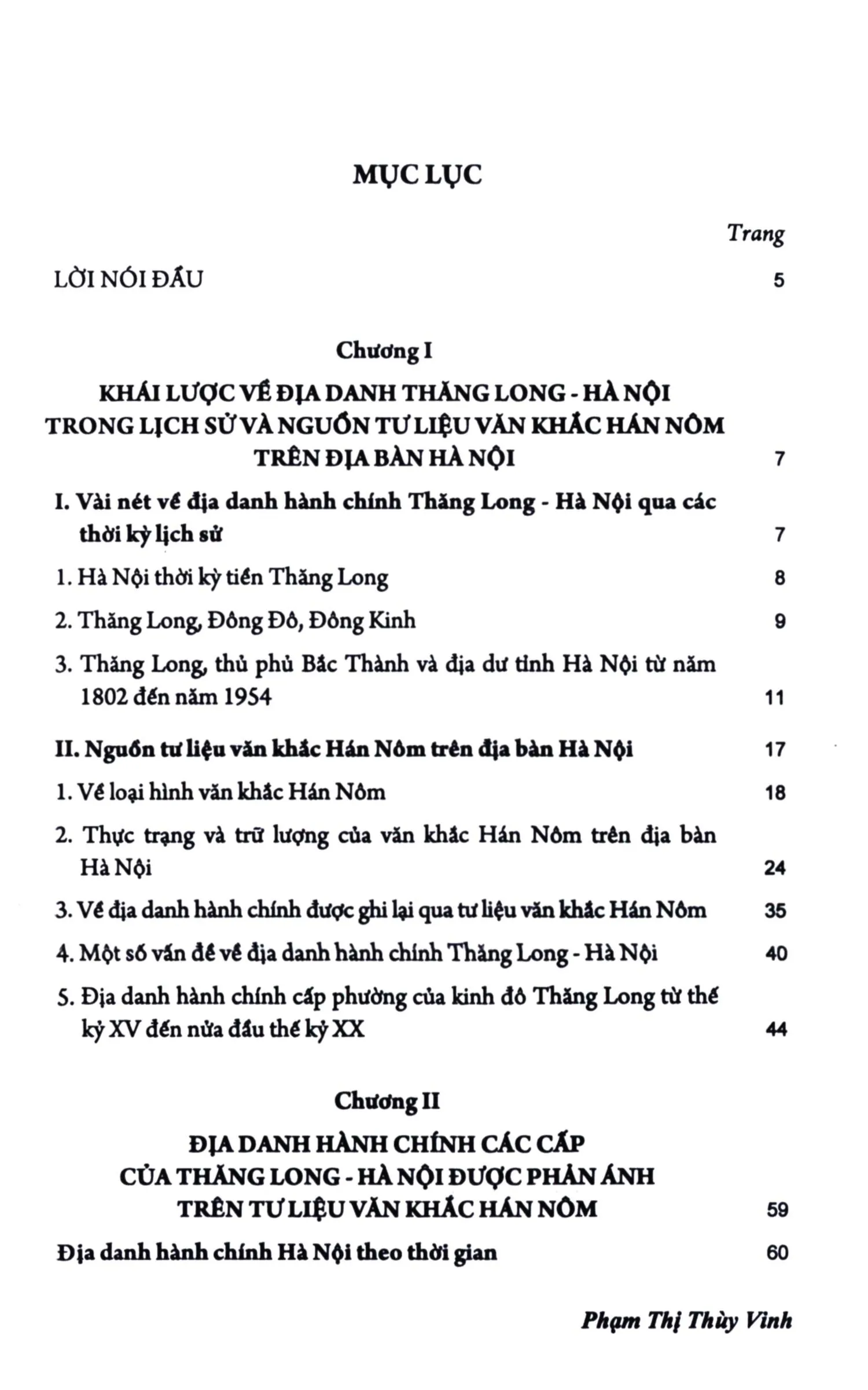 Trang bìa chính thức sách Địa danh hành chính Thăng Long - Hà Nội Qua tư liệu văn khắc Hán Nôm trên địa bàn Hà Nội