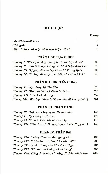 Trang bìa chính thức sách Điện Biên Phủ từ góc nhìn của người lính Pháp