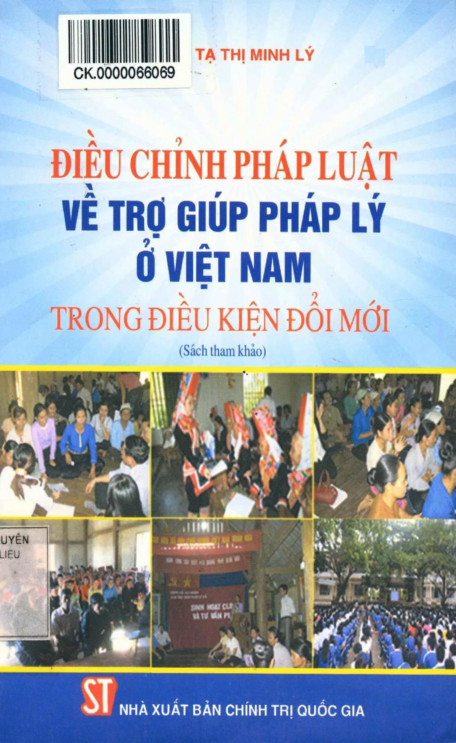 Ảnh bìa của Sách Điều chỉnh pháp luật về trợ giúp pháp lý ở Việt Nam trong điều kiện đổi mới