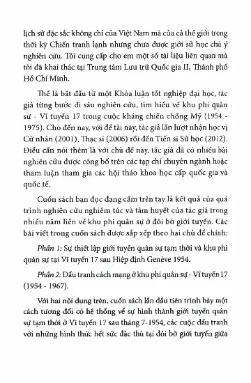 Mục lục chi tiết trang 3 sách Đôi bờ giới tuyến (1954 - 1967)
