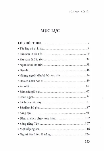 Trang bìa chính thức sách Fừn nèn - Củi tết