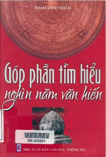 Ảnh bìa của Sách Góp phần tìm hiểu ngàn năm văn hiến
