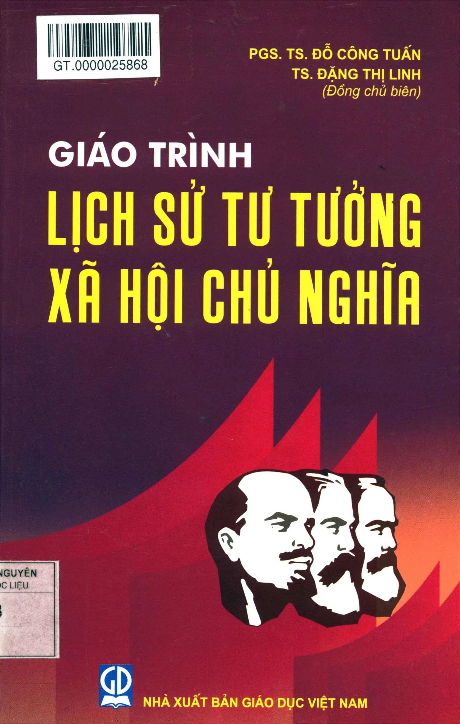 Ảnh bìa của Sách Giáo trình lịch sử tư tưởng xã hội chủ nghĩa
