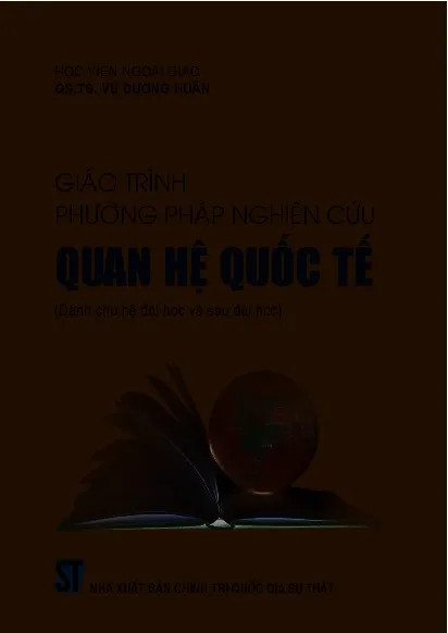 Ảnh bìa của Sách Giáo trình phương pháp nghiên cứu quan hệ quốc tế