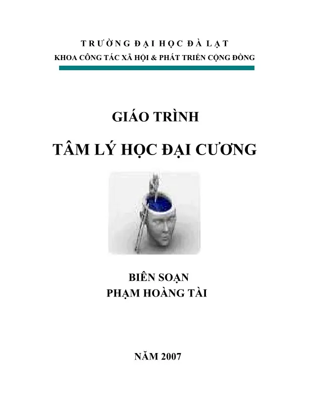 Ảnh bìa của Sách Giáo trình tâm lý học đại cương 1