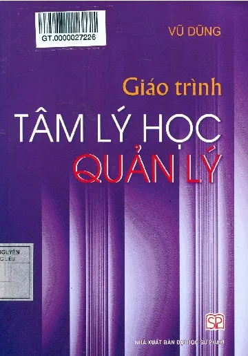 Ảnh bìa của Sách Giáo trình tâm lý học quản lý 2