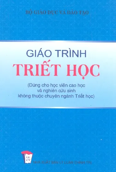 Ảnh bìa của Sách Giáo trình triết học dùng cho nghiên cứu sinh không phải chuyên ngành triết học