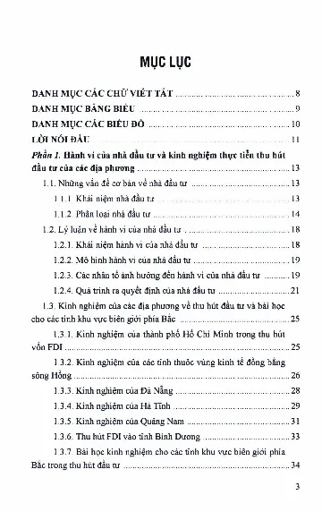 Trang bìa chính thức sách Hành vi nhà đầu tư và ứng xử của địa phương trong thu hút đầu tư vào các tỉnh biên giới phía bắc