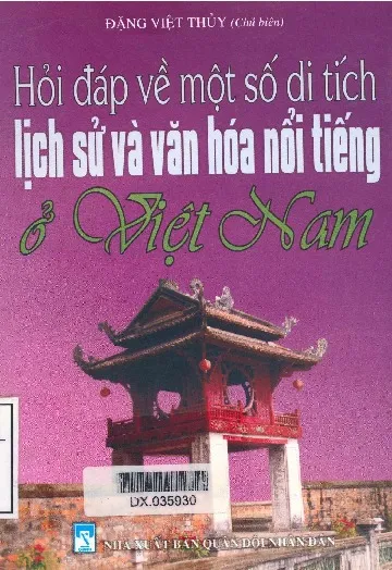 Ảnh bìa của Sách Hỏi đáp về một số di tích lịch sử văn hóa nổi tiếng ở Việt Nam