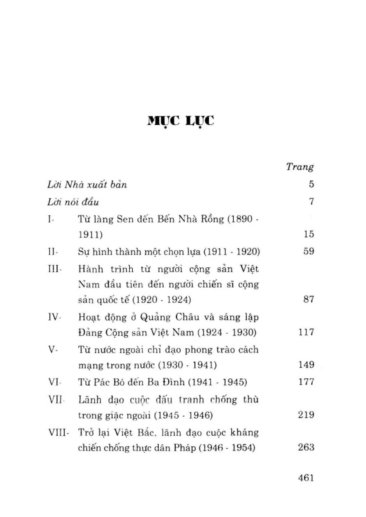 Trang bìa chính thức sách Hồ Chí Minh hành trình từ Làng Sen đến Ba Đình (1890 1969)