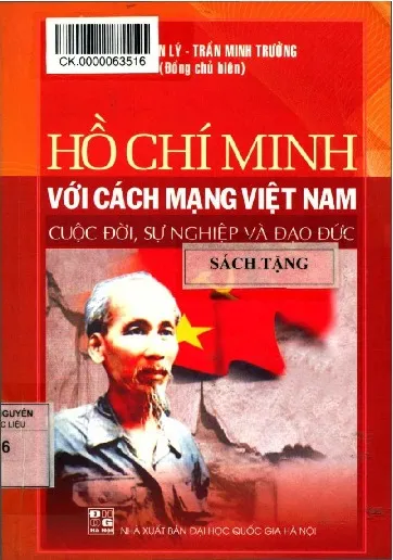 Ảnh bìa của Sách Hồ Chí Minh với cách mang Việt Nam cuộc đời, sự nghiệp và đạo đức