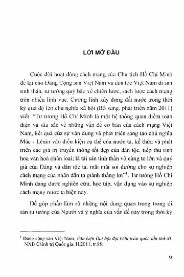 Mục lục chi tiết trang 3 sách Hồ Chí Minh với cách mang Việt Nam cuộc đời, sự nghiệp và đạo đức