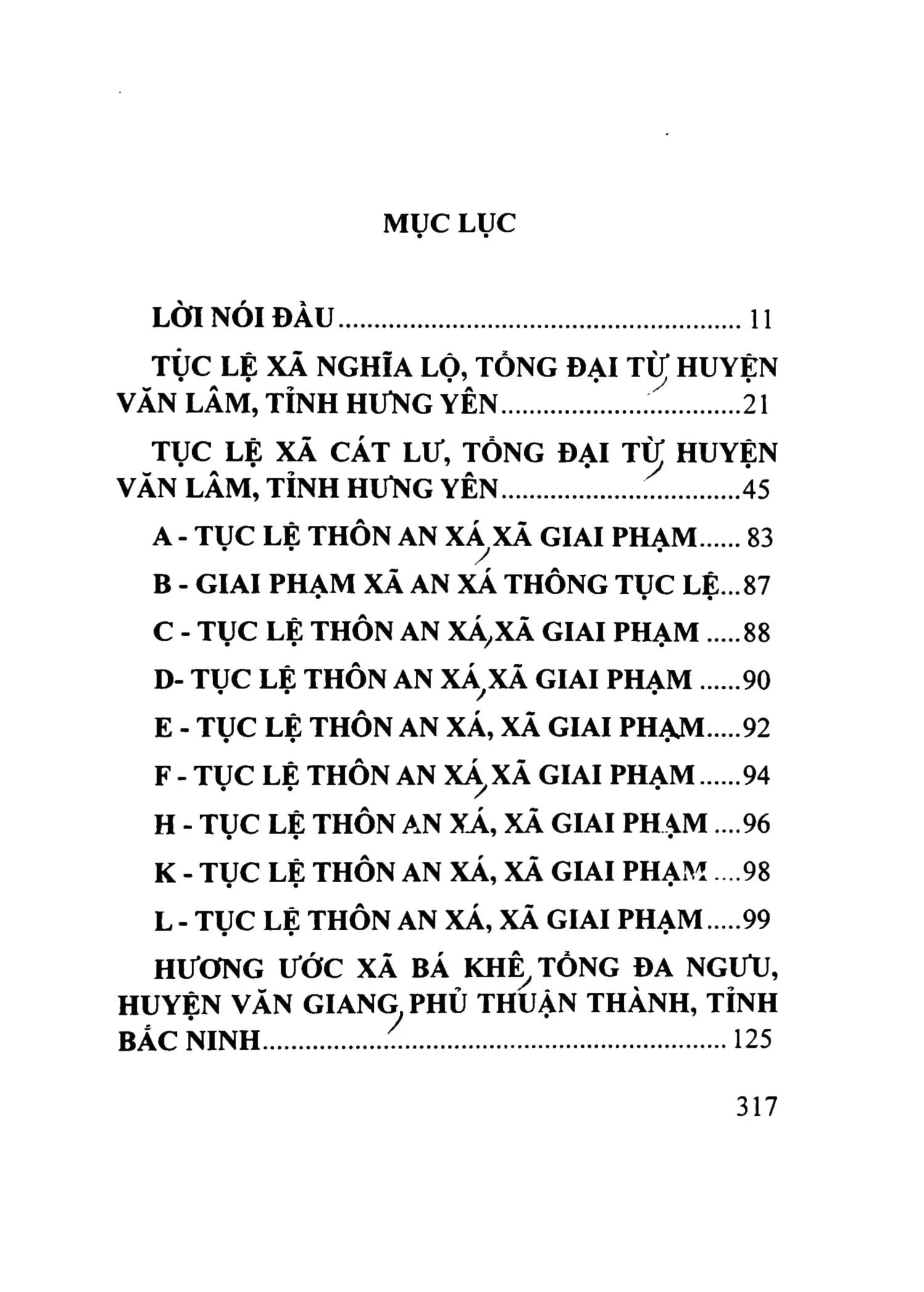 Trang bìa chính thức sách Hương ước cổ Hưng Yên