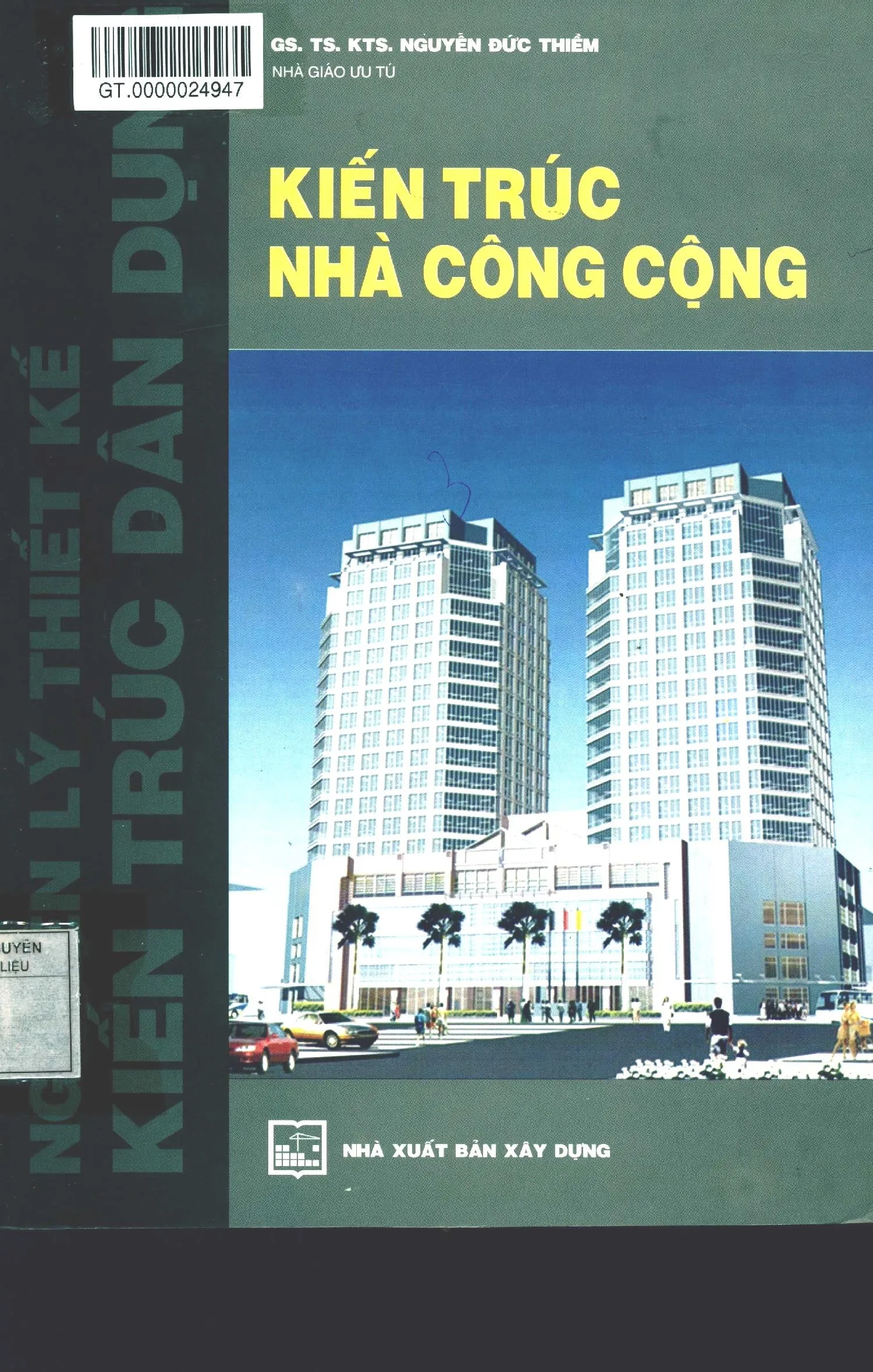 Ảnh bìa của Sách Kiến trúc nhà công cộng