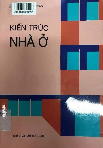 Ảnh bìa của Sách Kiến trúc nhà ở