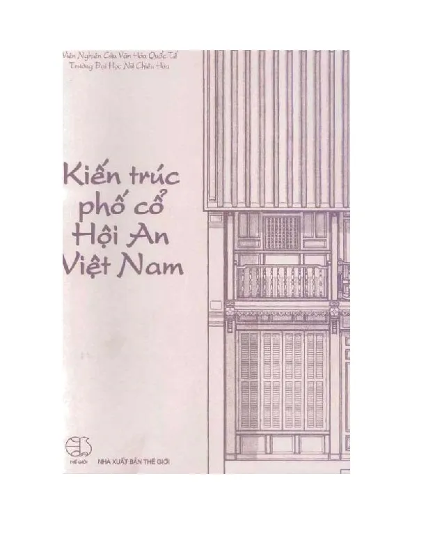 Ảnh bìa của Sách Kiến trúc phố cổ Hội An ở Việt Nam