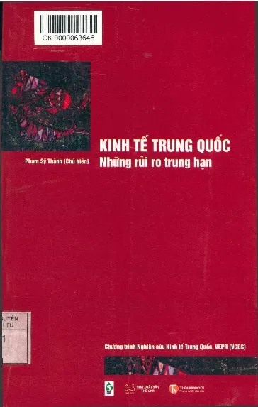 Ảnh bìa của Sách Kinh tế Trung Quốc những rủi ro trung hạn