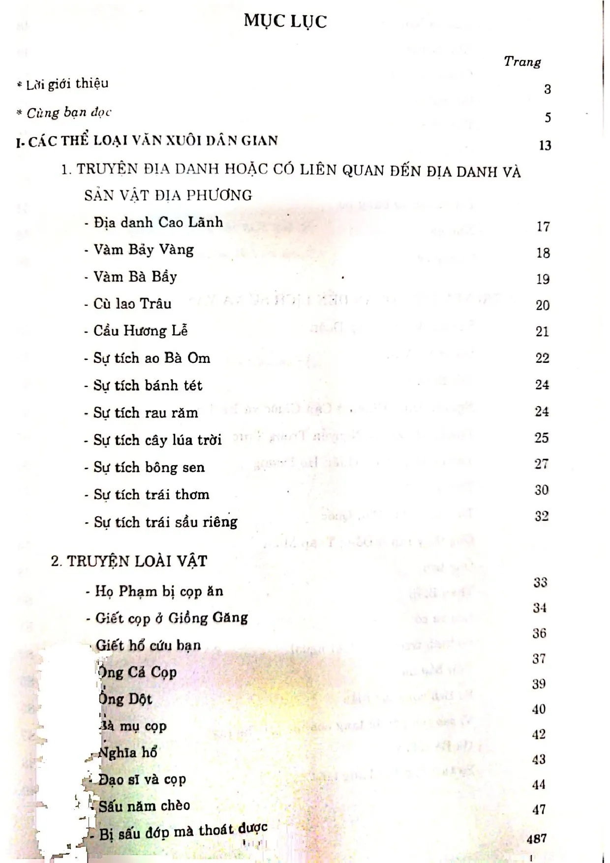 Trang bìa chính thức sách Văn học dân gian đồng bằng sông Cửu Long