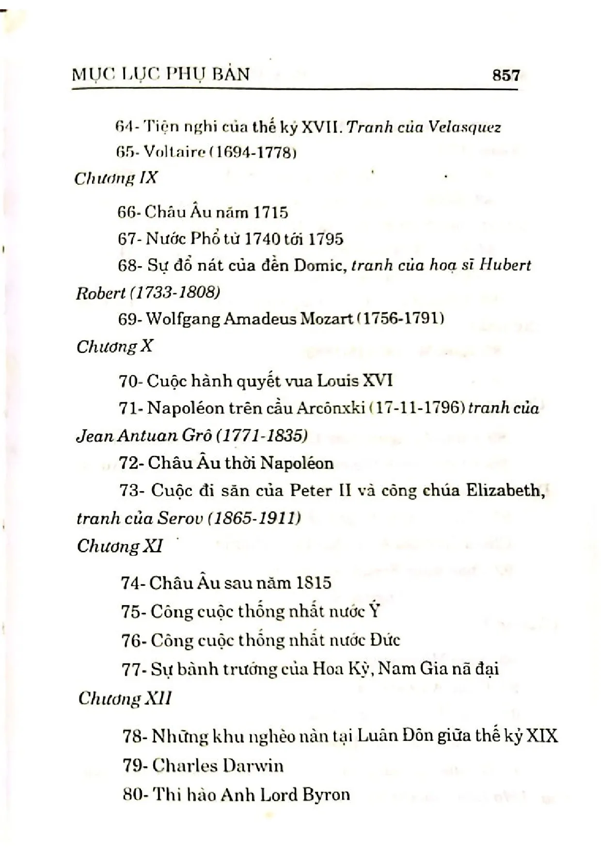 Nội dung trang phụ bản giới thiệu sách Văn minh phương tây