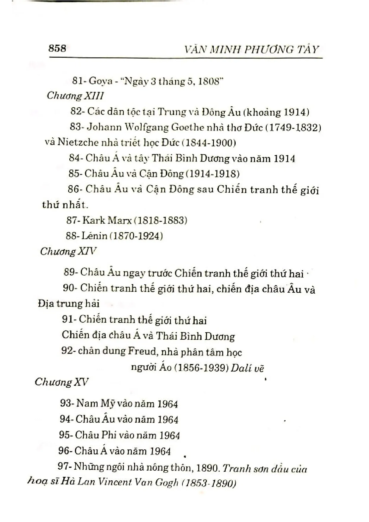 Nội dung mục lục và hình ảnh sách Văn minh phương tây - Trang 5