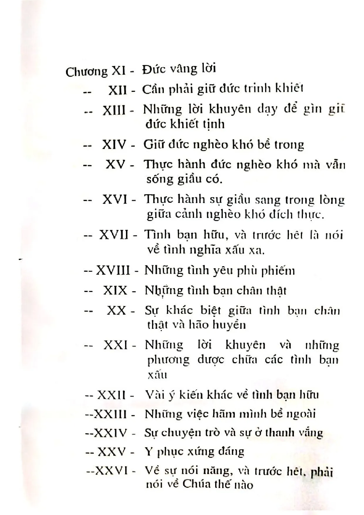 Nội dung trang phụ bản giới thiệu sách Dẫn vào đời sống đạo đức của thánh Phanxico Sale