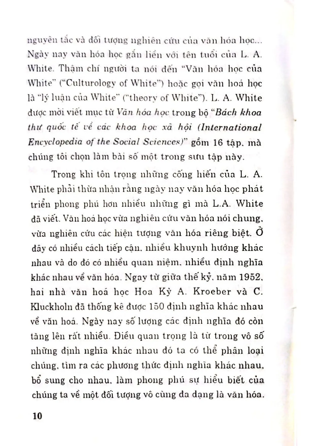 Nội dung mục lục và hình ảnh sách Văn hóa học và văn hóa thế kỷ XX tập 1 - Trang 5
